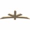 Ekena Millwork Alberta Rough Sawn Timber Gable Bracket, Douglas Fir, 60"W x 22"H x 2"D x 4"F, 9/12 Pitch GBW060X22X0204ALB00RDF - alternate 4